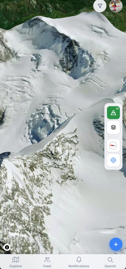 SteepMap 3D terrain view